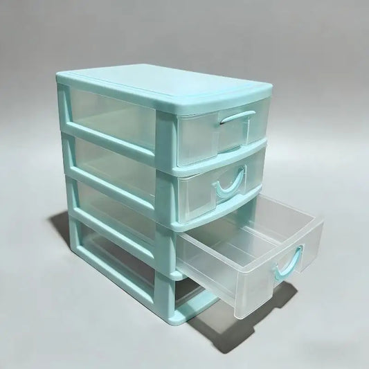 Jewelry Storage Box with Drawers - 4-Layer Clear Organizer for Rings, Earrings & Small Accessories, Everstock