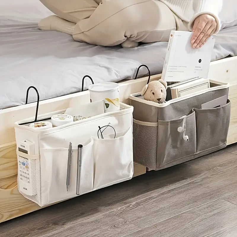 Hanging Wardrobe Storage Organizer - Multi-Pocket Hook-Mounted Holder for Clothes, Socks & Dorm Bedrooms, Everstock