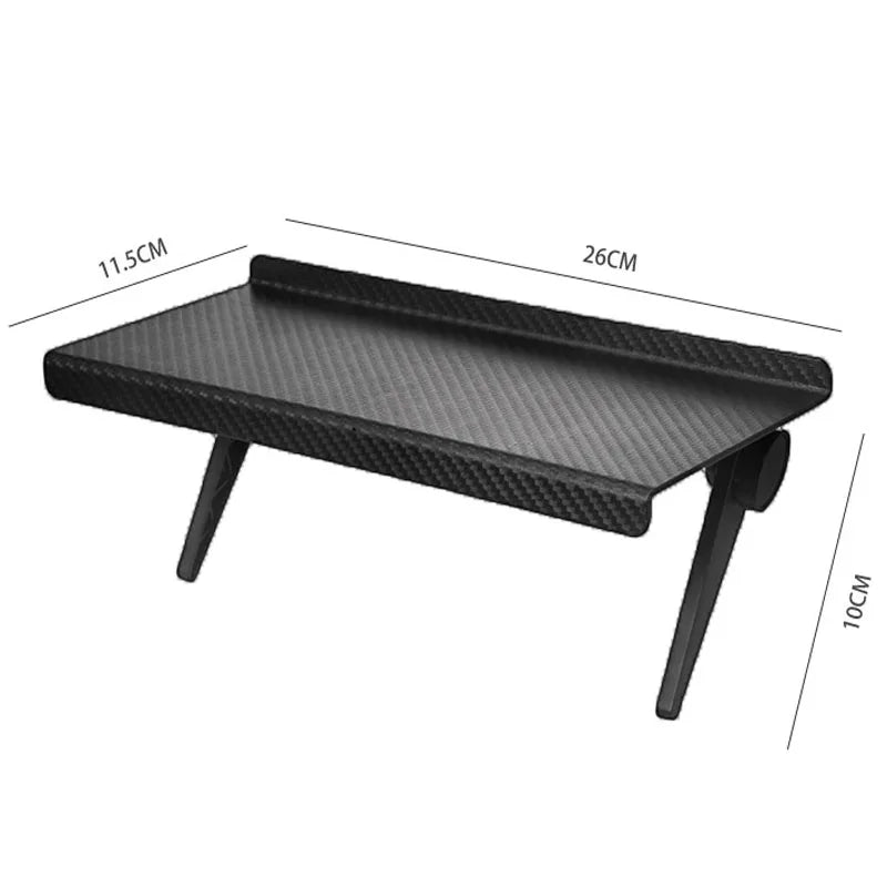 TV & Monitor Top Storage Shelf - Adjustable Rack for Router, Remote & Desktop Display Setups, Everstock