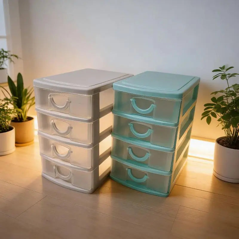 Jewelry Storage Box with Drawers - 4-Layer Clear Organizer for Rings, Earrings & Small Accessories, Everstock