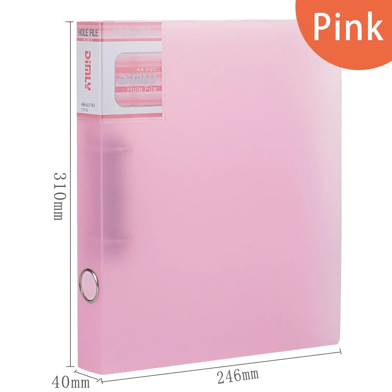 Desk Document Clip Organizer - A4 Binder & Loose-Leaf Folder Holder for School & Office, Everstock