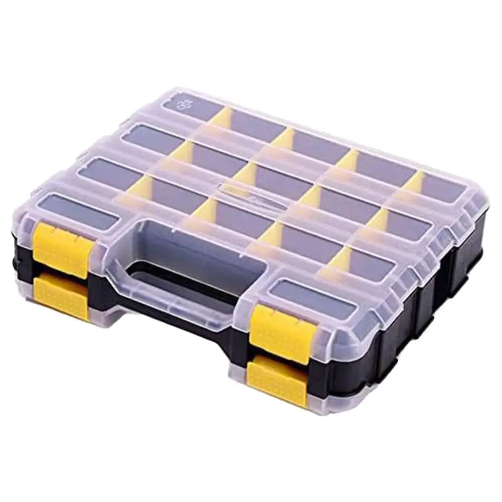 Hardware Storage Organizer Box - 34 Compartments with Dividers for Screws, Nuts & Bolts, Everstock