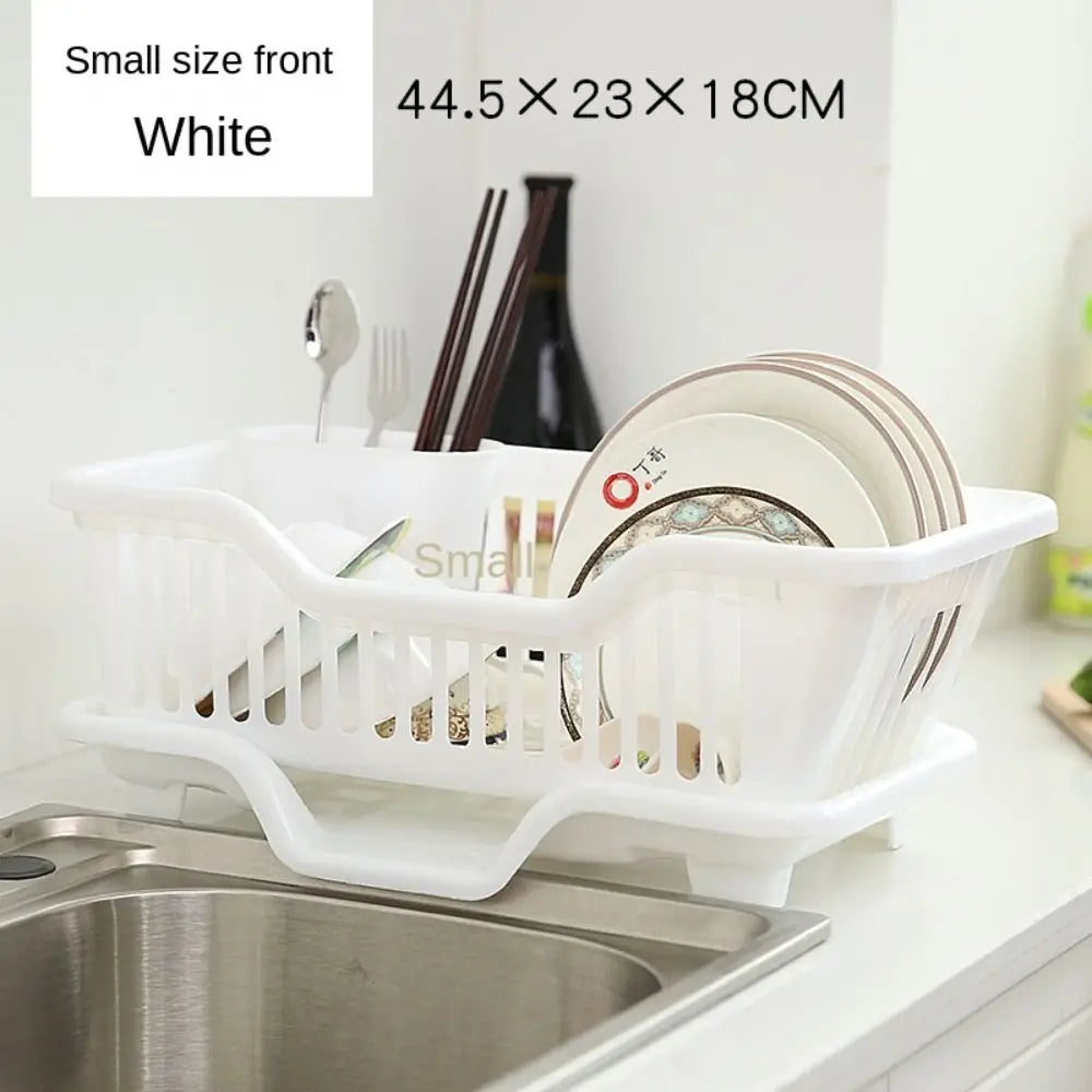 Cutlery Drainer Rack - Countertop Utensil Organizer with Drain Board for Chopsticks, Spoons & Dinnerware, Everstock