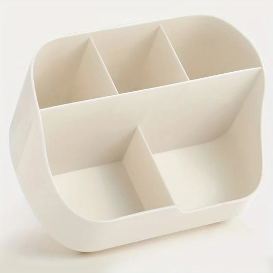 Desk Organizer Caddy - Divided Plastic Desktop Holder for Pens, Scissors and Office Supplies, Everstock