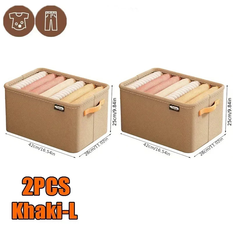 Closet Wardrobe Organizer Box - Underwear, Bra, Sock & Pants Drawer Storage for Bedroom Cabinets, Everstock