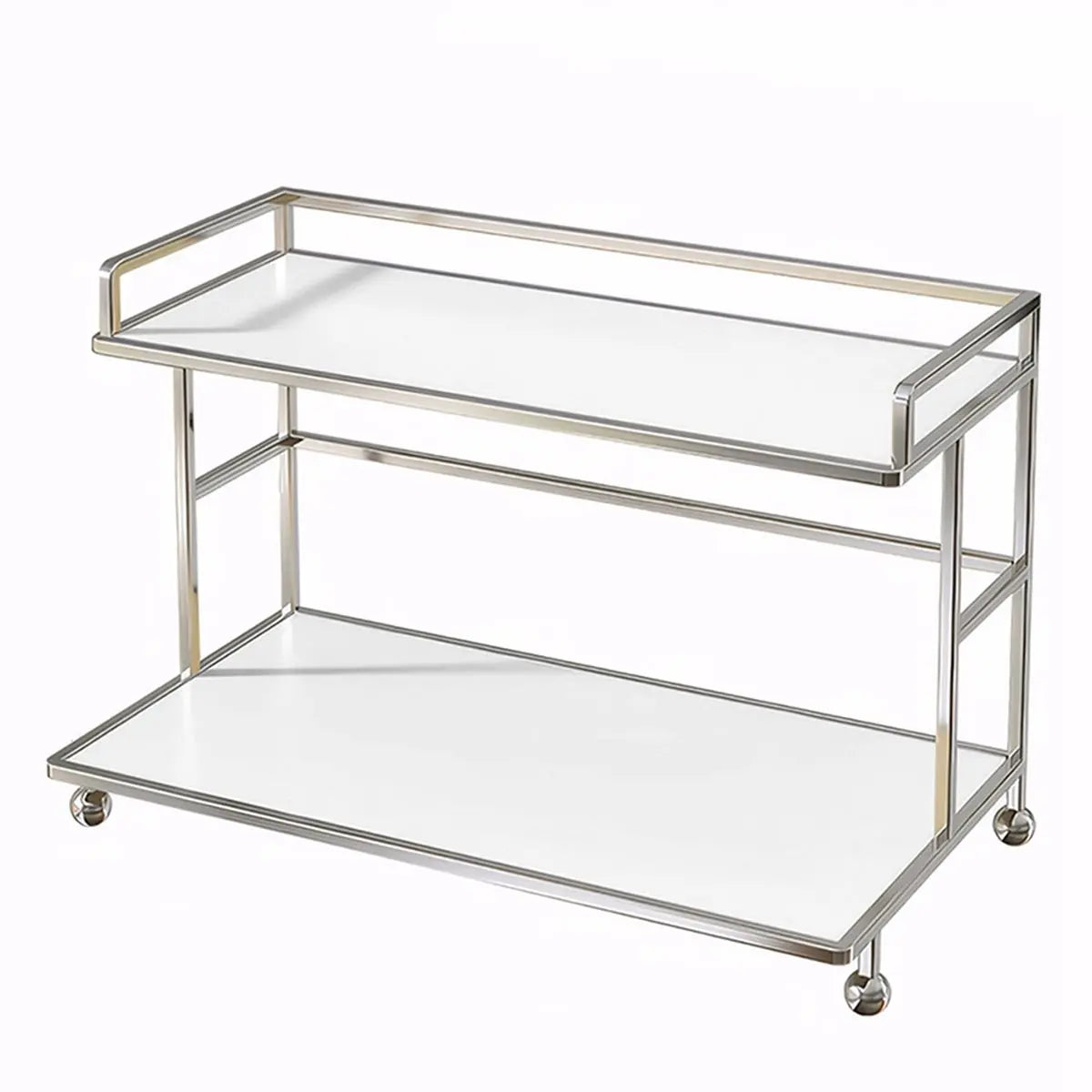 Bathroom Counter Organizer - Tiered Acrylic and Metal Cosmetic Storage Rack for Vanity and Dressing Table, Everstock