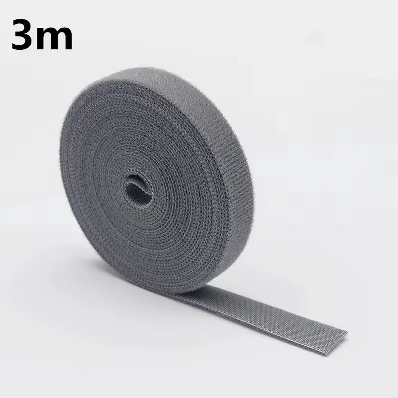 Reusable Cable Ties - Tearable Roll Cord Organizer Straps for Chargers, Desk Leads and Travel, Everstock