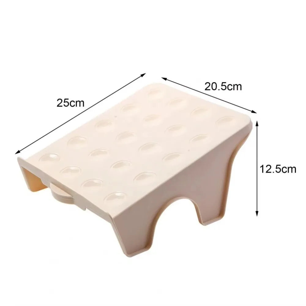 Double-Layer Shoe Holder - Space-Saving PP Plastic Shoe Rack Stacker for Shoe Cabinets and Entryway Shelves, Everstock