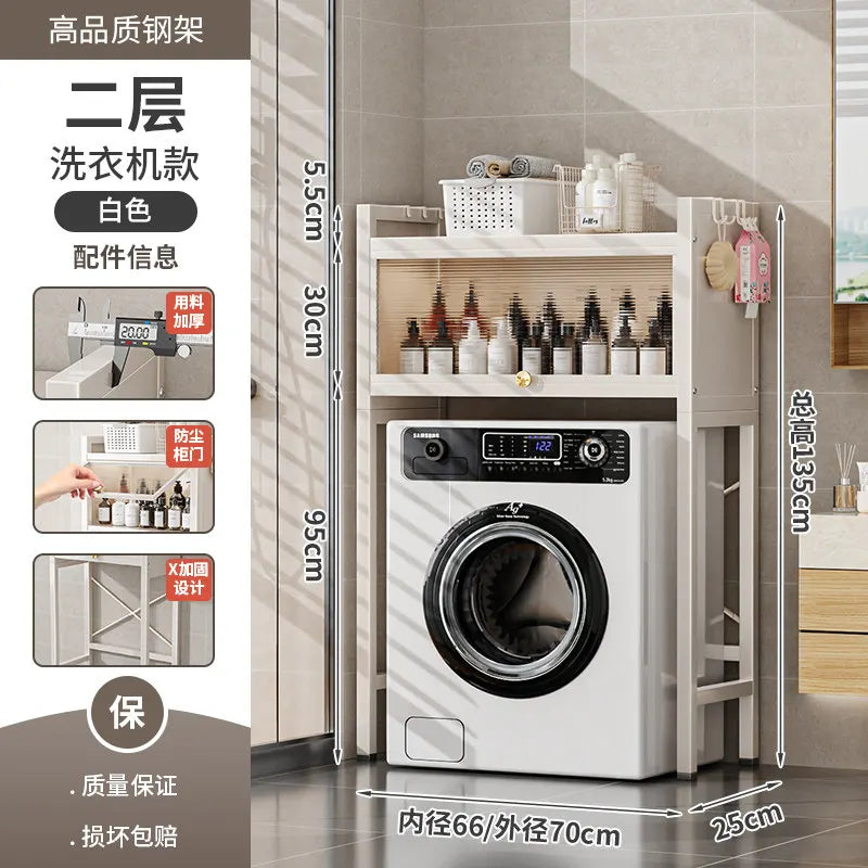 Corner Display Storage Shelf - Skincare & Toothbrush Organizer, Decorative Towel Shelf for Bathroom Countertop, Everstock
