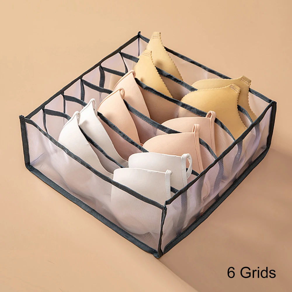 Wardrobe Drawer Divider Organizer - Cabinet Storage Boxes for Underwear, Bra, Socks & Panties, Dorm & Bedroom, Everstock