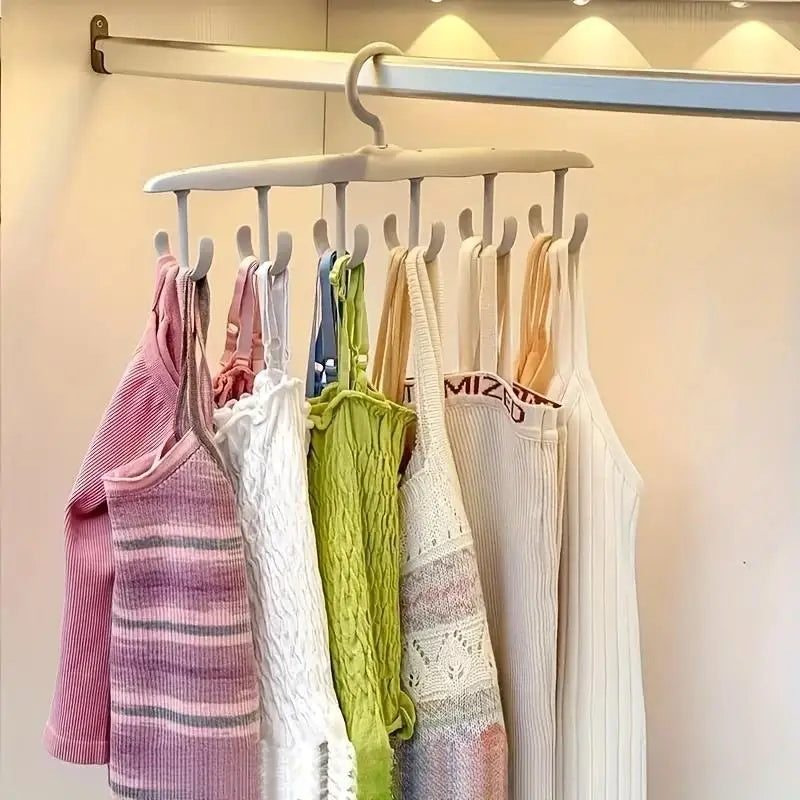 12-Hook Rotating Closet Organizer - Space-Saving Hanger for Ties, Belts & Accessories, Everstock
