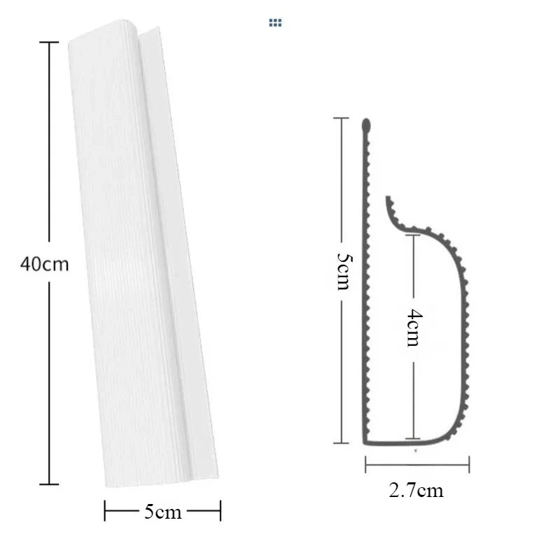 Desk Cable Tray - PVC Under-Desk Cord Raceway Channel with Adhesive Fixing, No Drilling, for Home Office, Everstock