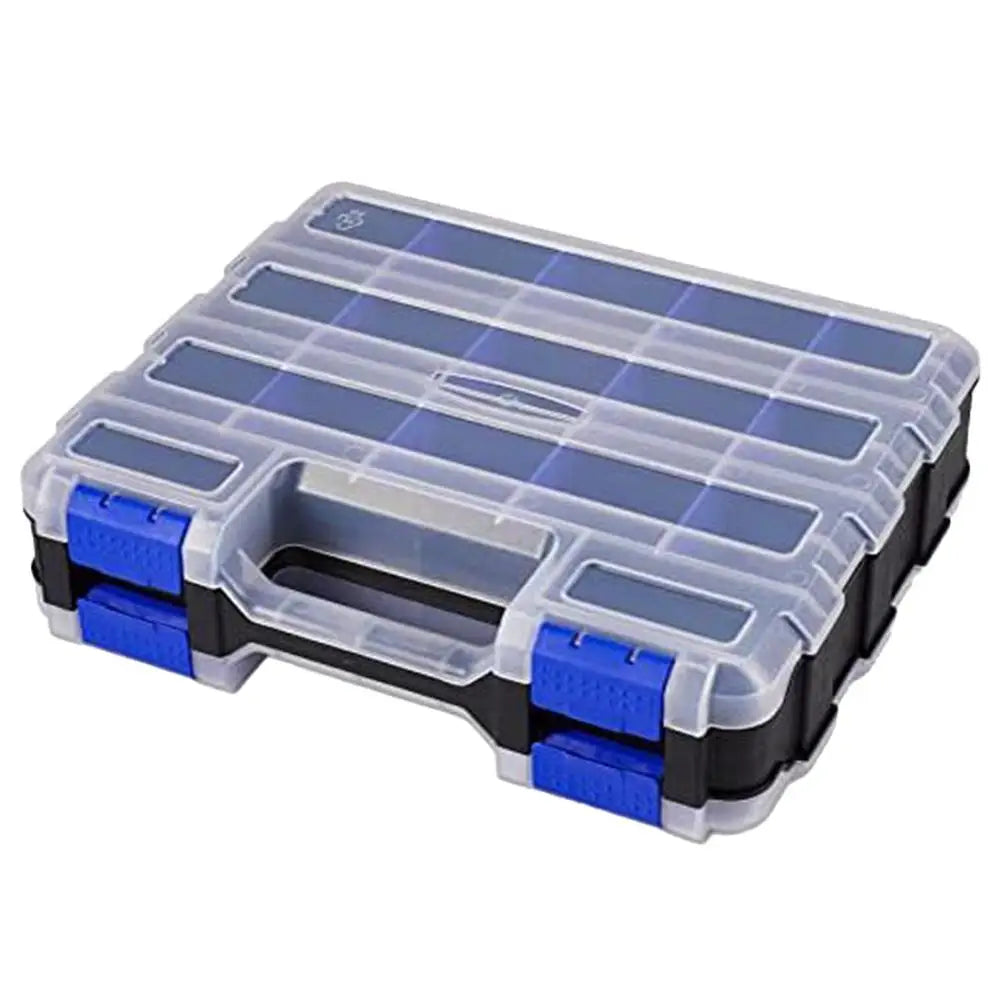 Hardware Storage Organizer Box - 34 Compartments with Dividers for Screws, Nuts & Bolts, Everstock