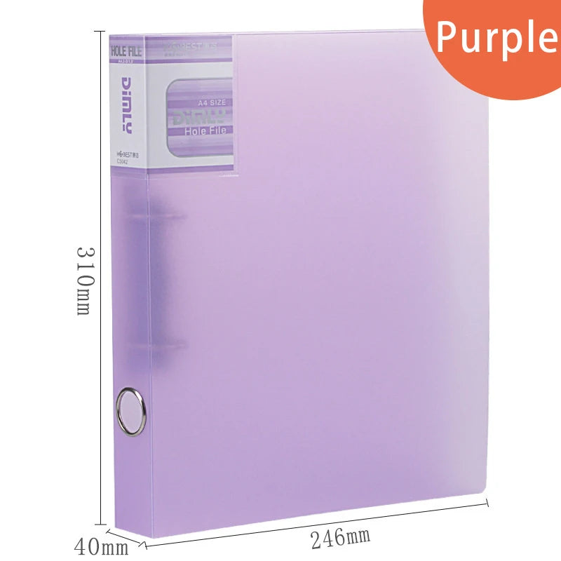 Desk Document Clip Organizer - A4 Binder & Loose-Leaf Folder Holder for School & Office, Everstock