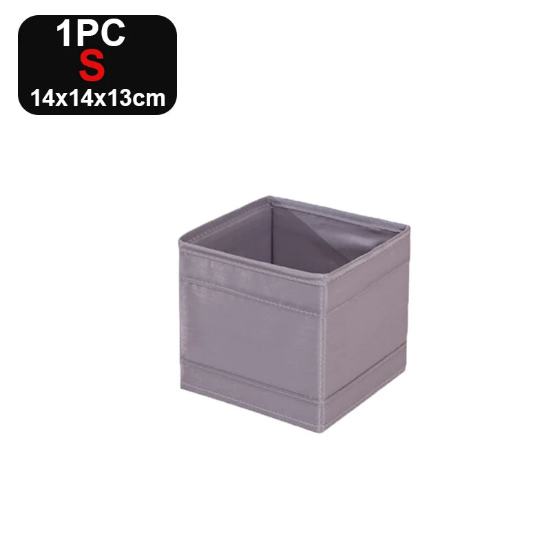 Foldable Compartment Storage Box - Wardrobe Organizer for Underwear, Jeans & Socks, Everstock
