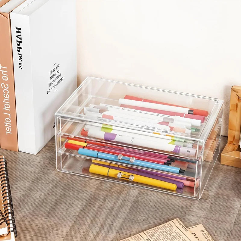 Jewelry & Cosmetics Organizer Tray - Desktop Storage for Eyeshadow Palettes & Accessories, Everstock