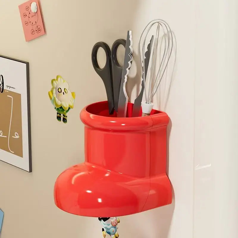 No-Drill Wall Storage Box - Adhesive PC Plastic Shelf Organizer for Keys, Cosmetics and Small Items, Bedroom or Kitchen, Everstock
