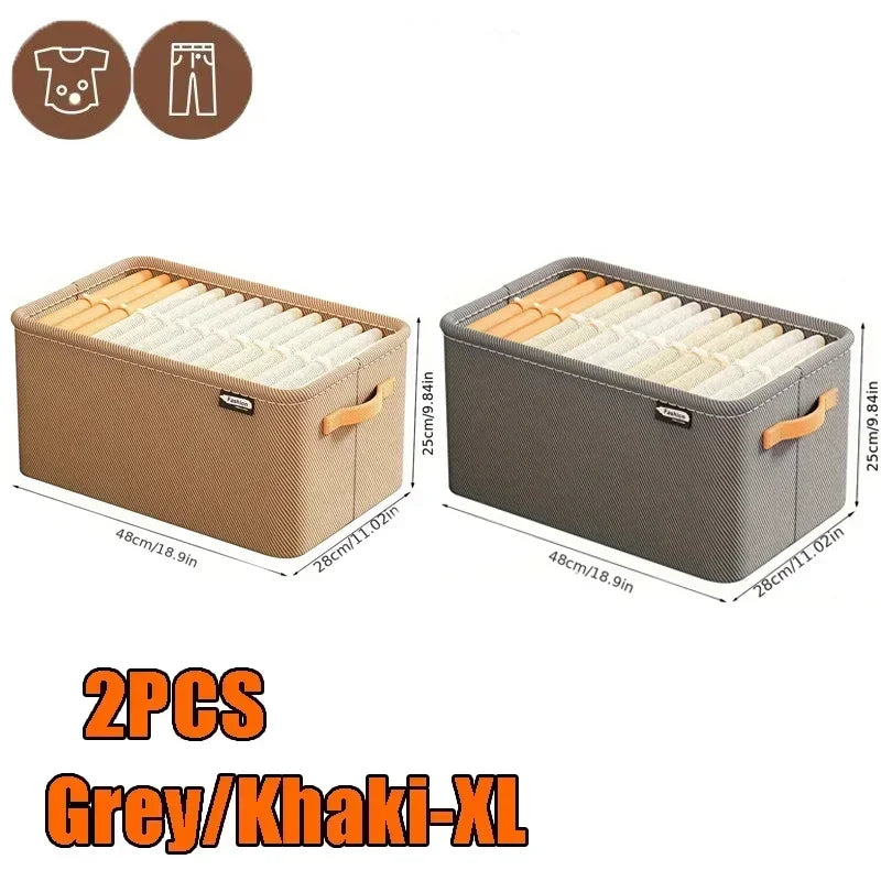 Closet Wardrobe Organizer Box - Underwear, Bra, Sock & Pants Drawer Storage for Bedroom Cabinets, Everstock