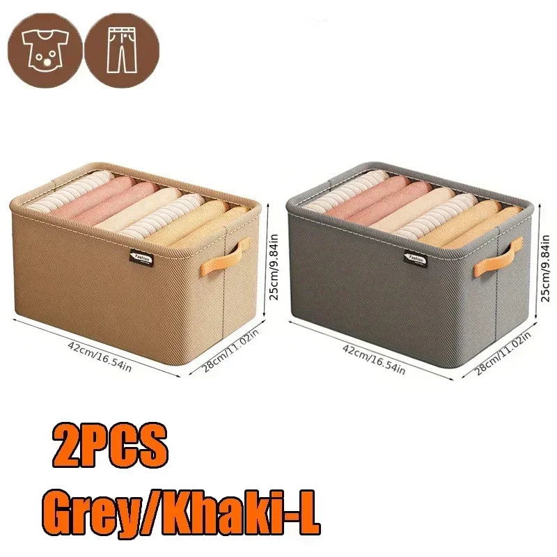 Closet Wardrobe Organizer Box - Underwear, Bra, Sock & Pants Drawer Storage for Bedroom Cabinets, Everstock