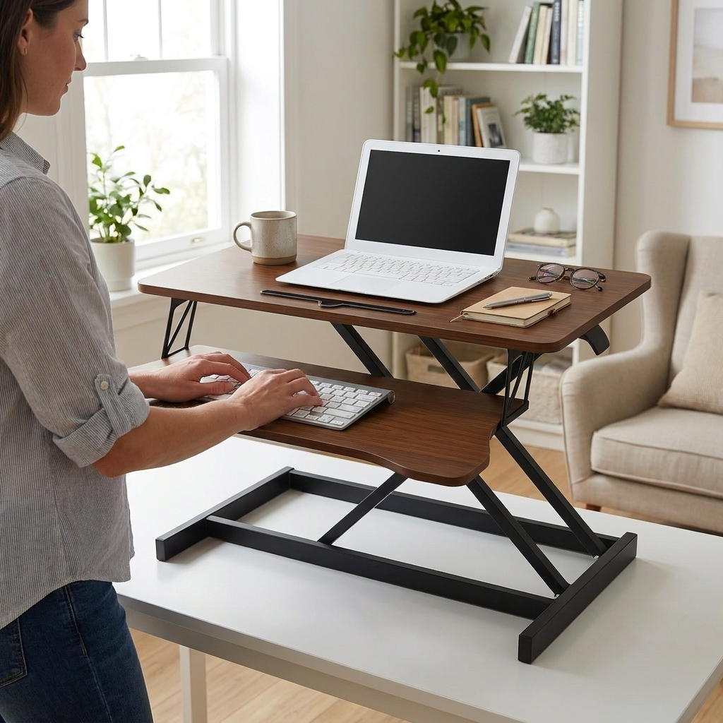 Sit-Stand Desk Converter — Everstock