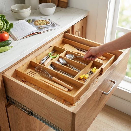 Bamboo Drawer Divider — Everstock