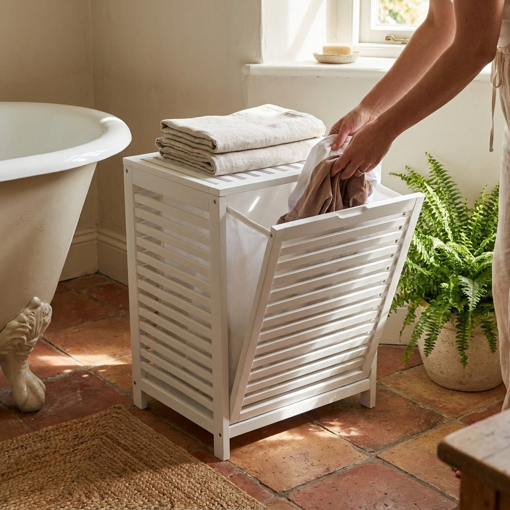 Bamboo Laundry Basket — Everstock