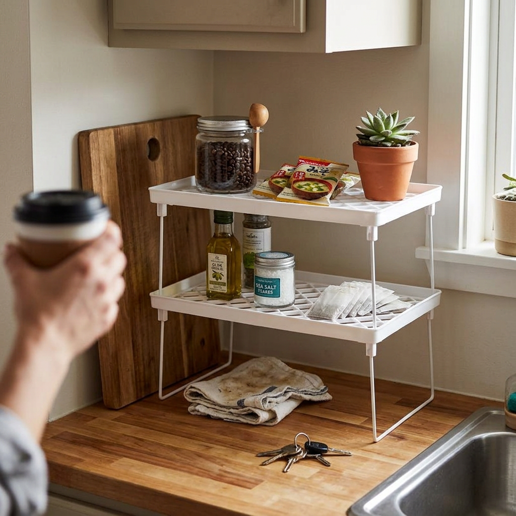 Adjustable Storage Shelf Rack