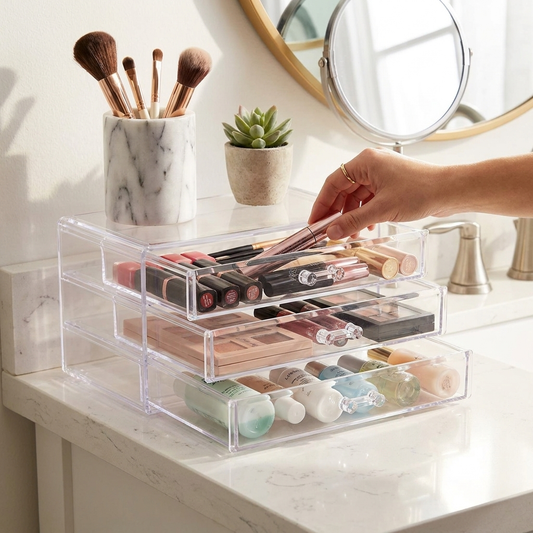 Jewelry & Cosmetics Organizer Tray