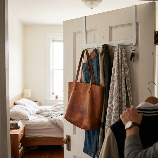 5-Hook Over-The-Door Organizer