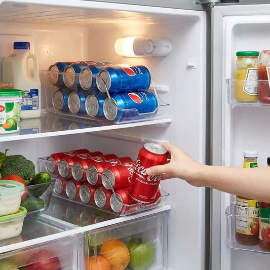Refrigerator Can Dispenser Organizer