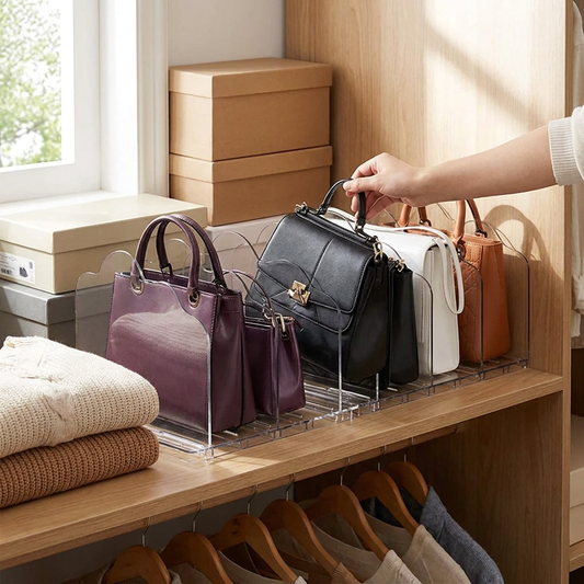 Purse Organizer for Closet