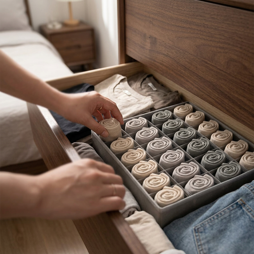 Underwear Drawer Organizer Set