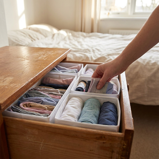 Foldable Compartment Storage Box