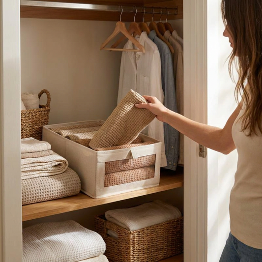 Portable Fabric Storage Boxes