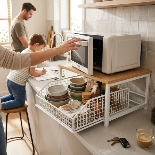 Kitchen Countertop Shelf Organizer