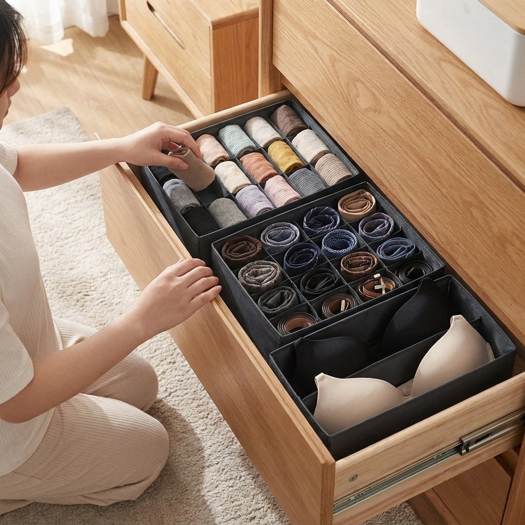 Drawer Divider Organizer Box