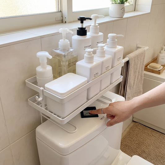Over-the-Toilet Storage Shelf - Freestanding Organizer Rack for Bathroom Accessories, Everstock — Everstock