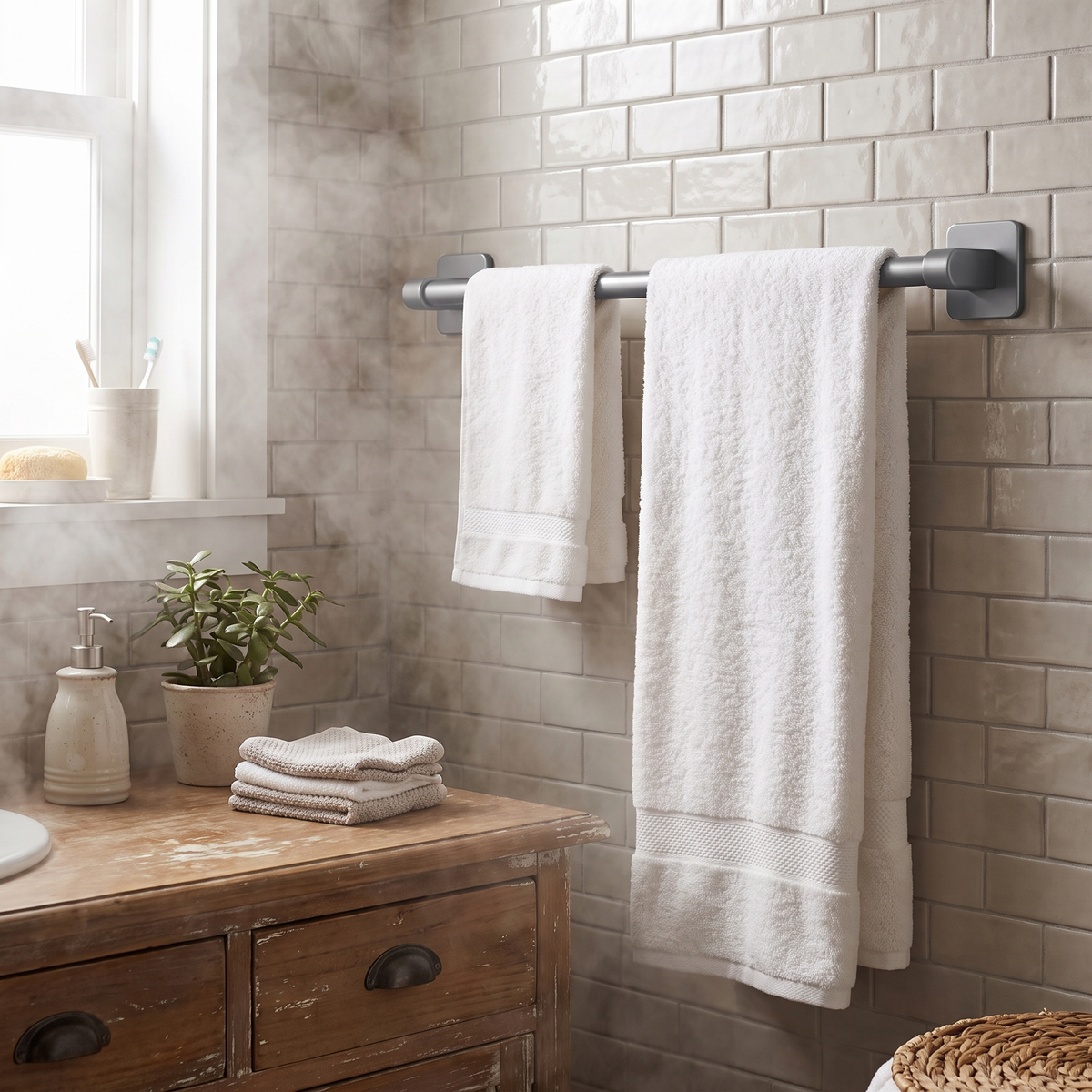 Two-Tier Towel Rack — Everstock