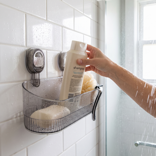 Suction Cup Shower Shelf — Everstock