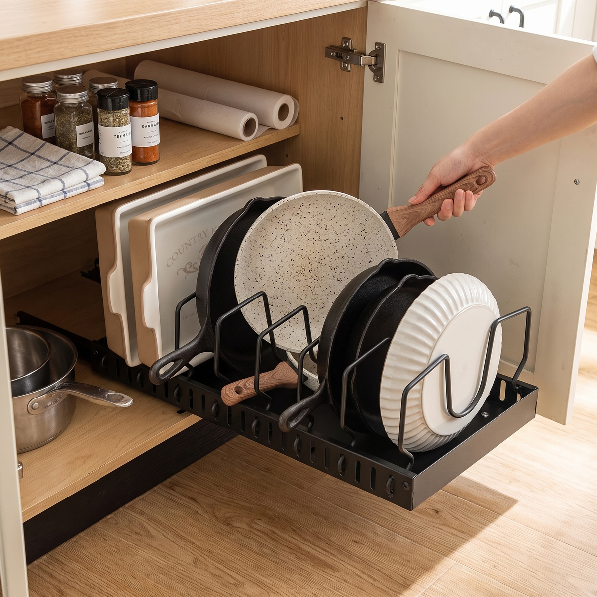 Pull-Out Cabinet Organizer — Everstock