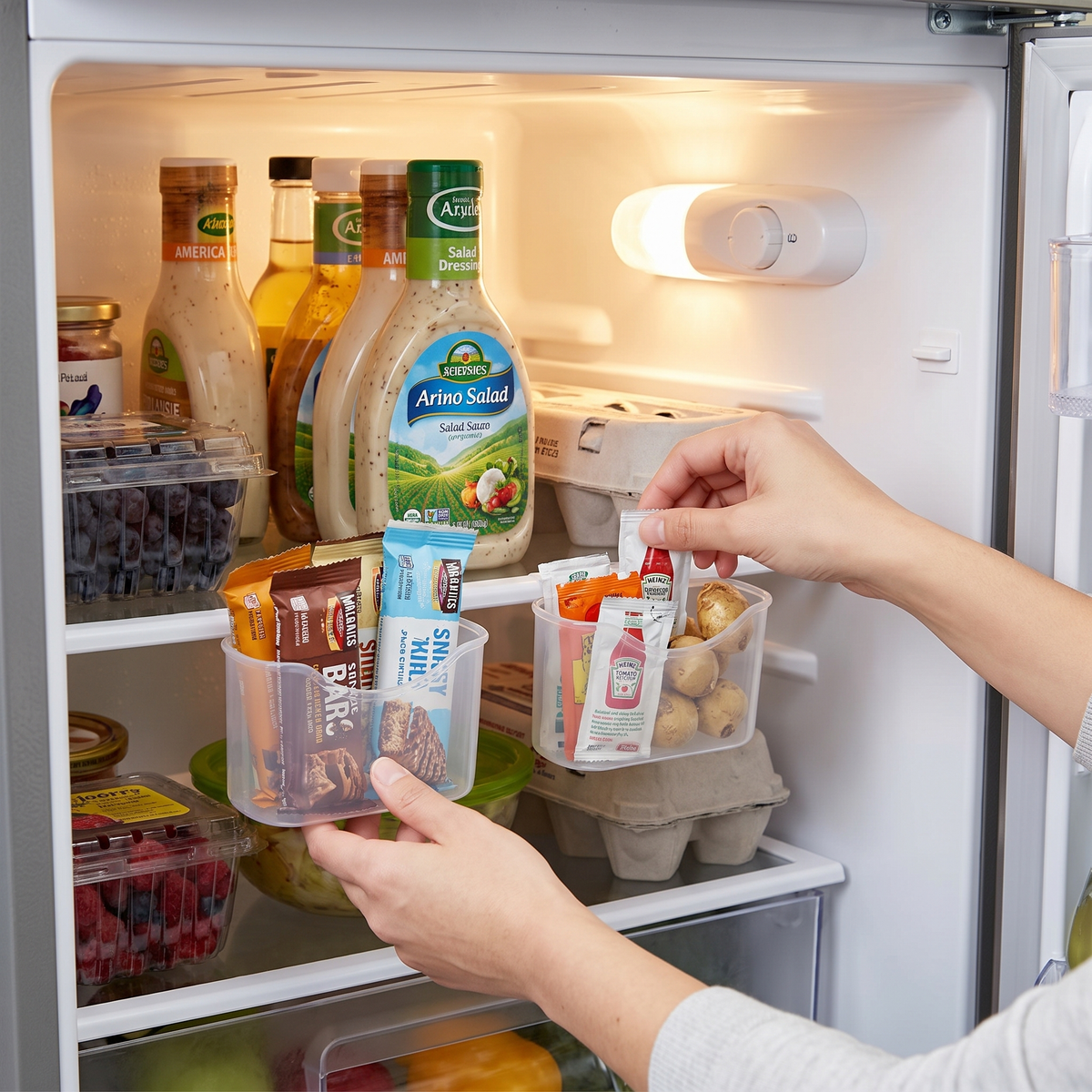 Fridge Door Storage Rack — Everstock
